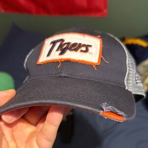 New Era Navy and Orange Tigers Hat